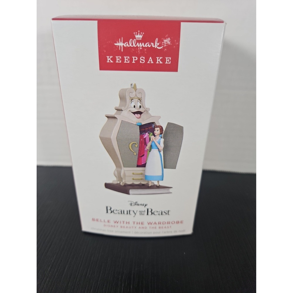 Hallmark Beauty & The Beast Belle with the Wardrobe Ornament Disney 2025 NEW